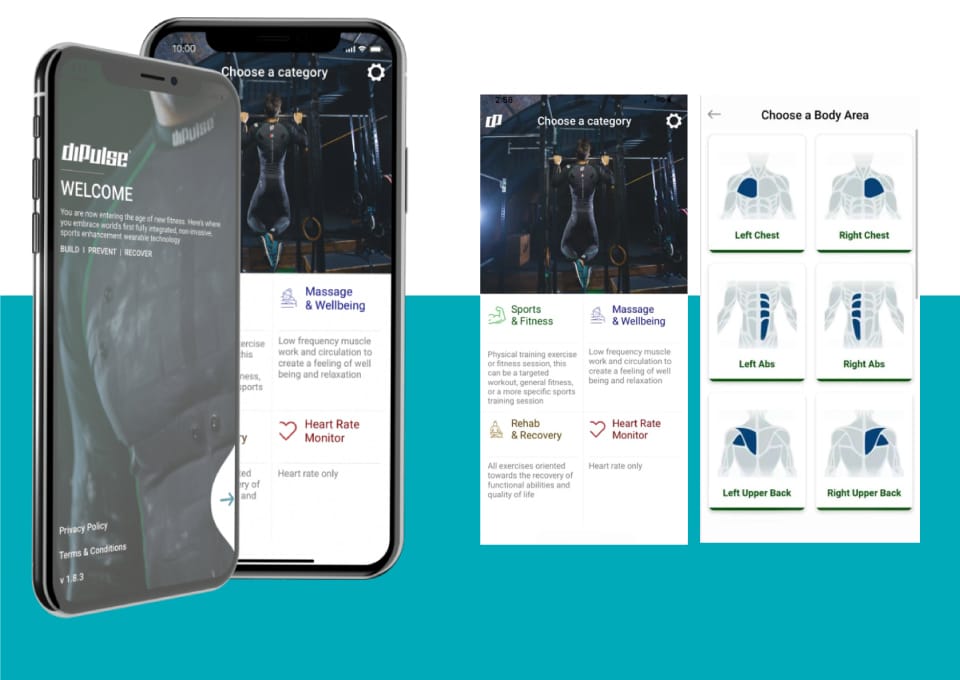 app dipulse para eletroestimulador