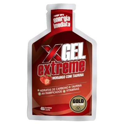 Extreme Gel c/ Taurina Morango 40g Extreme Gel c/ Taurina Morango 40g