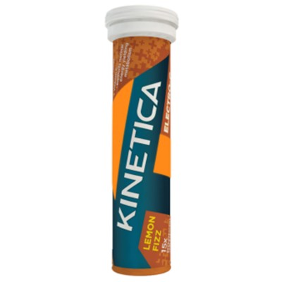 Kinetica Electro-C 15 pastilhas Fizz Limão Kinetica Electro-C 15 pastilhas Fizz Limão