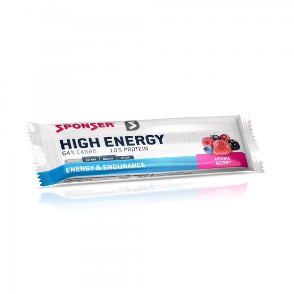 Sponser High Energy Frutos Silvestres Barra 45g