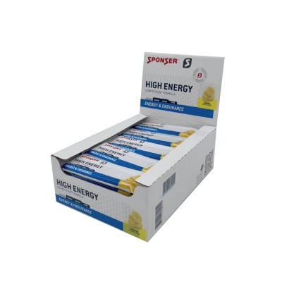 Sponser Caixa de Barras Energtica High Energy Banana (30 Barras de 45g)