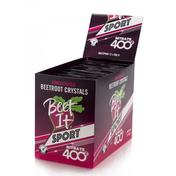 Beet It Sport Nitrate 400 Cristais (12 x 20g)