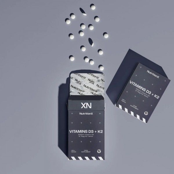 Nutrition X Vitamins D3 + K2 (120 comp.)