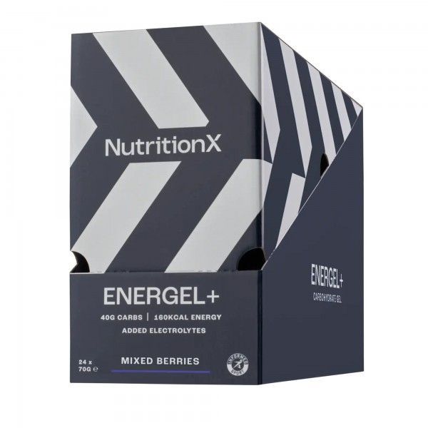 Nutrition X Gel Energtico ENERGEL+ Frutos Vermelhos (24un.)