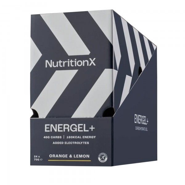 Nutrition X Gel Energtico ENERGEL+ Laranja Limo (24un.)