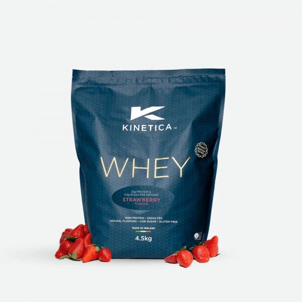 Kinetica Protena Whey Morango 4,5kg