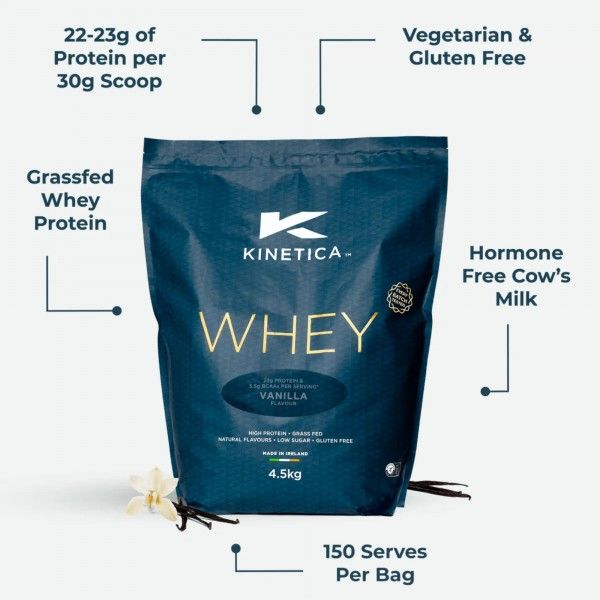 Kinetica Protena Whey Baunilha 4,5kg