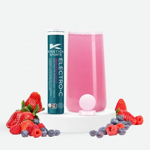 Kinetica Electro-C 15 pastilhas Frutos Silvestres