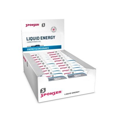 Sponser Caixa de Géis Energéticos Liquid Energy Salty (40 géis de 35g) Sponser Caixa de Géis Energéticos Liquid Energy Salty (40 géis de 35g)