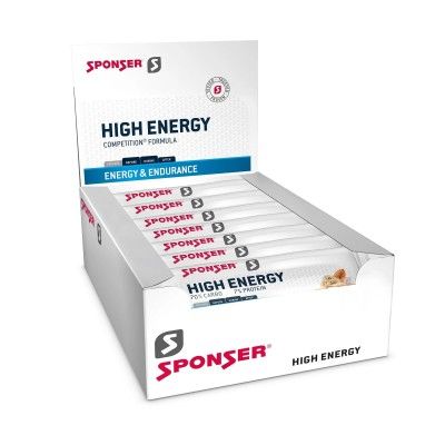 Sponser Caixa de Barra Energtica High Energy Salty Nuts (30 Barras de 45g)
