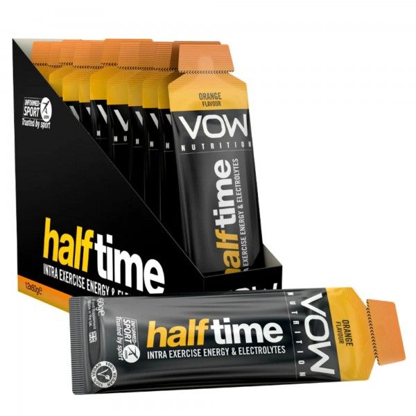 VOW Half Time Laranja (12 Gis de 60g)