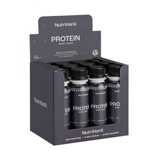 Nutrition X Protein Shot Ma-Manga 100ml (12 unidades)