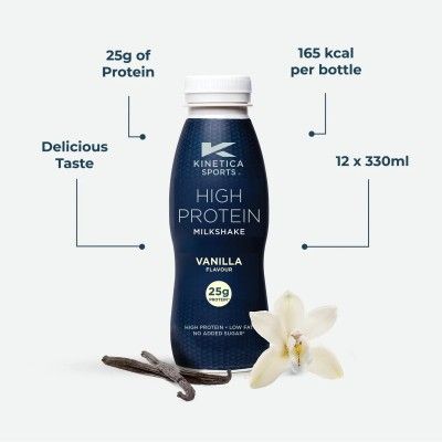 Bebida proteica Kinetica 330 ml vainilla