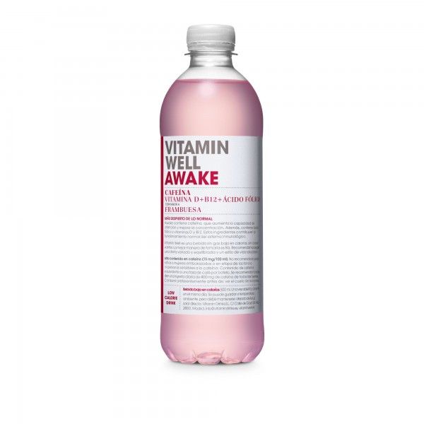 Bebida Vitamin Well AWAKE Framboesa 500ml