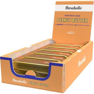 Barebells Barra Proteica Manteiga de Amendoim 12 X 55g
