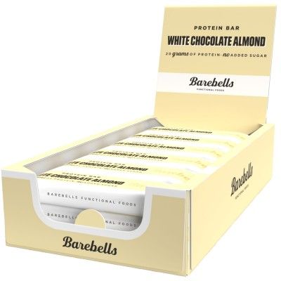 Barebells Barra Proteica Chocolate branco/Am�ndoa 12X 55g