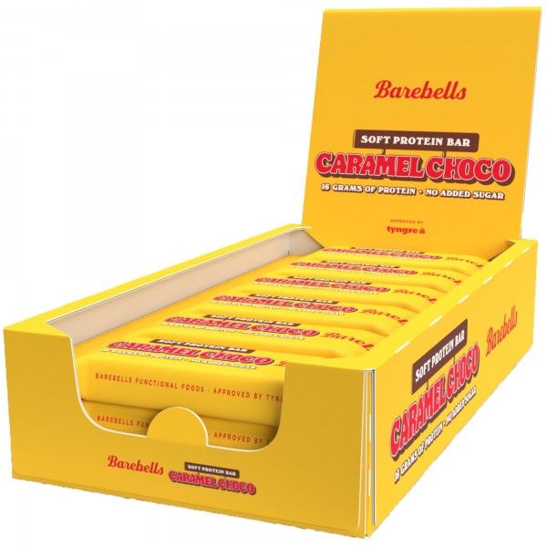Barebells Soft Barra Proteica Chocolate Caramelo 12 X 55g